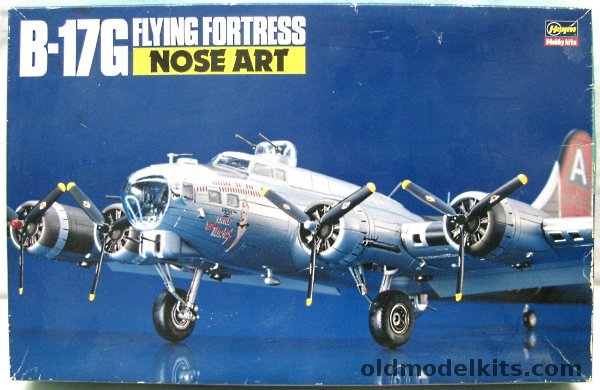 Hasegawa 1/72 Boeing B-17G Flying Fortress Nose Art - 'Little Miss Mischief'  324 BS 91 BG / 'General Ike' 401 BS 91 BG / 'Milk Wagon' 708 BS 447 BG / 'Duchess Daughter' 359 BS 302 BG + 'A Bit O' Lace' 447 BG 8th AF / 'Chow Hound' 92 BG 332 Sq 8th AF, SP23 plastic model kit